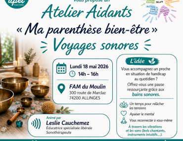 18 mai : atelier aidants 